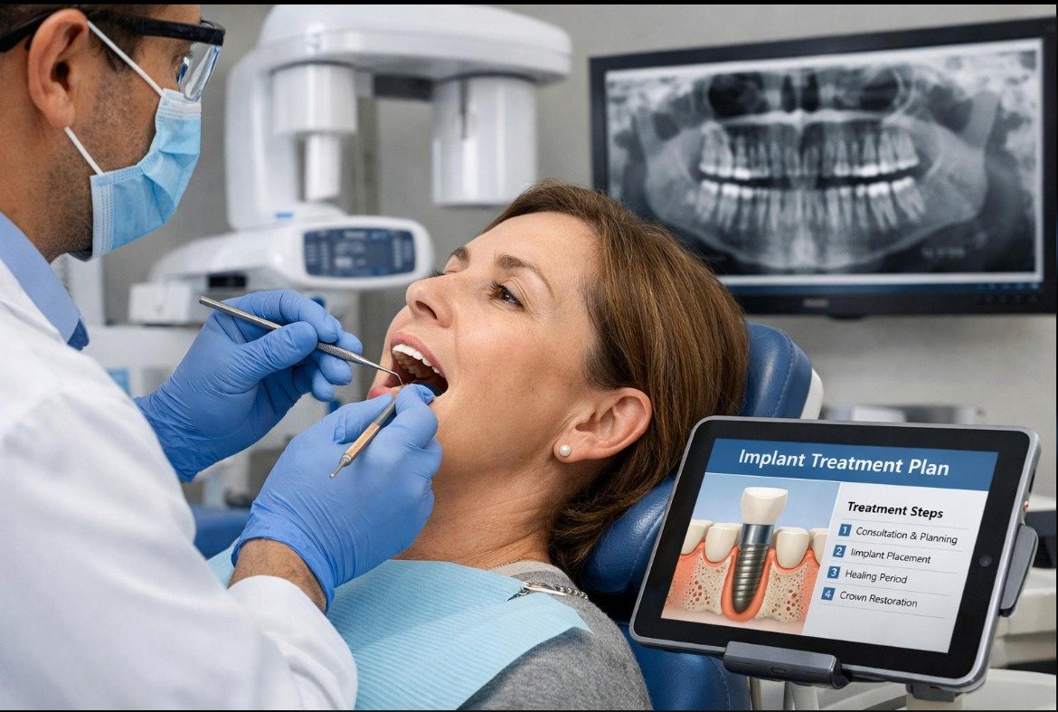 Single tooth implant